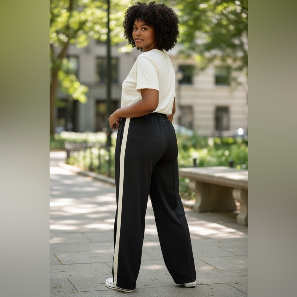 **Brand New **Women's Black Slacks Pants - Picture 2 of 8